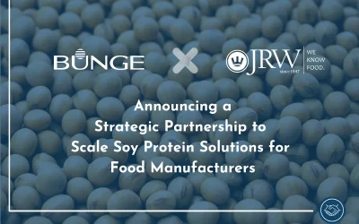 John R. White and Bunge Announce Strategic Partnership to Scale Soy Protein Solutions for Food Manufacturers